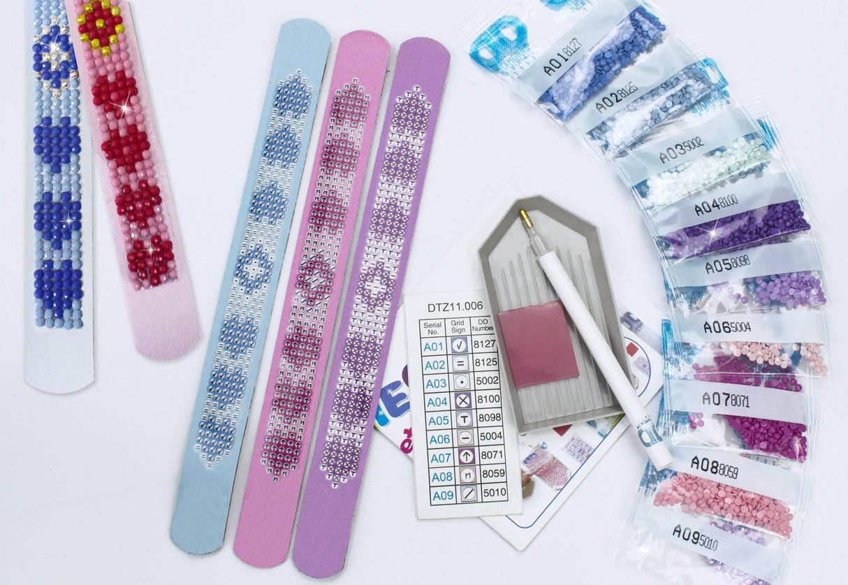 Diamond Dotz Dotzies Bracelets - Love Print