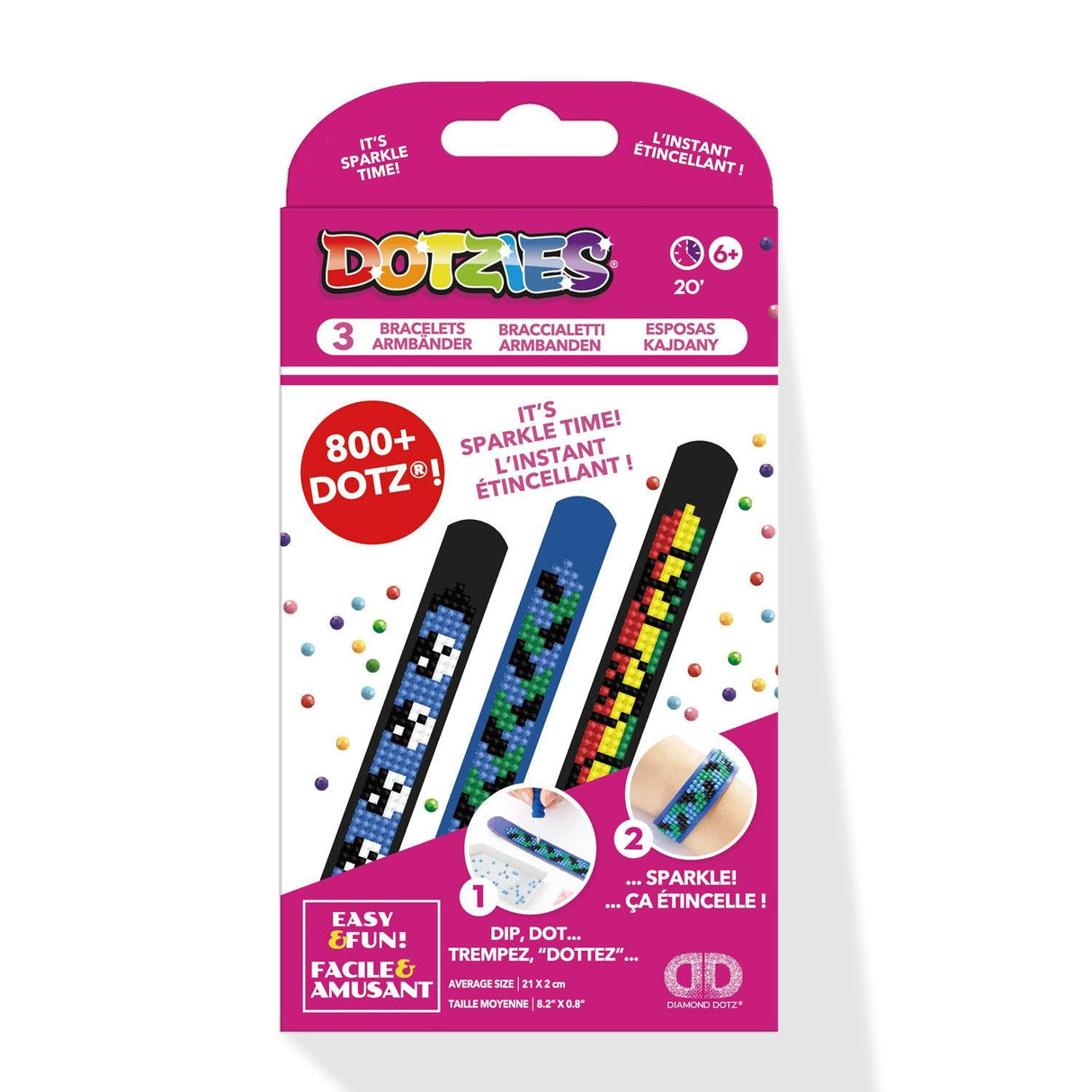 Diamond Dotz Peace Bracelets