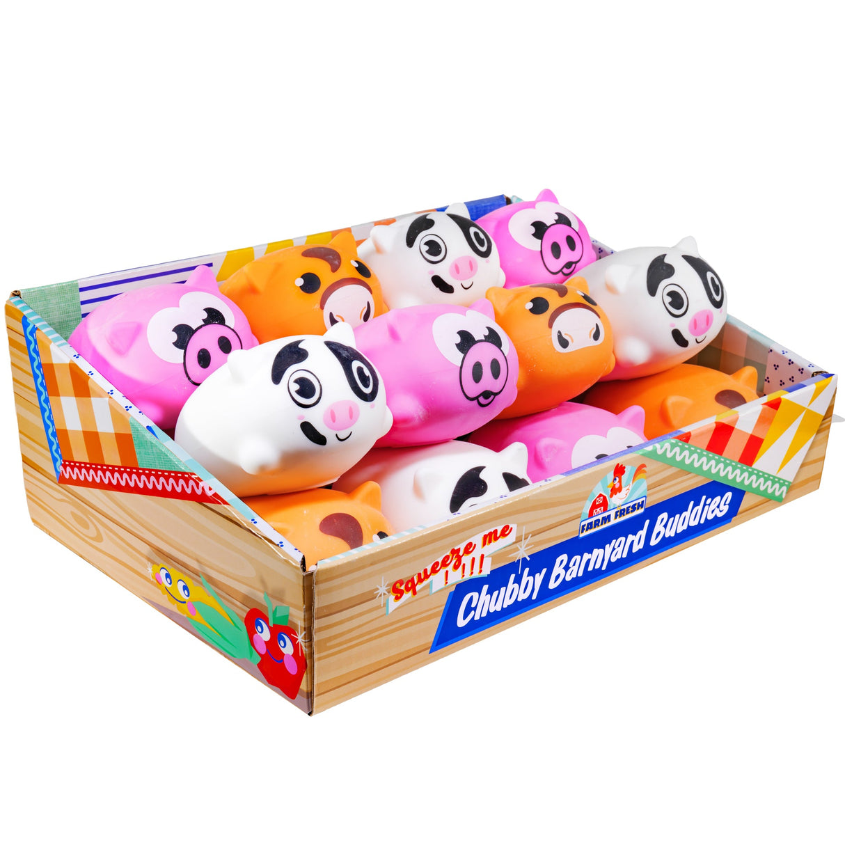 Farm Fresh Chubby Barnyard Animals