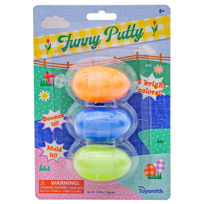 Funny Putty 3 pack