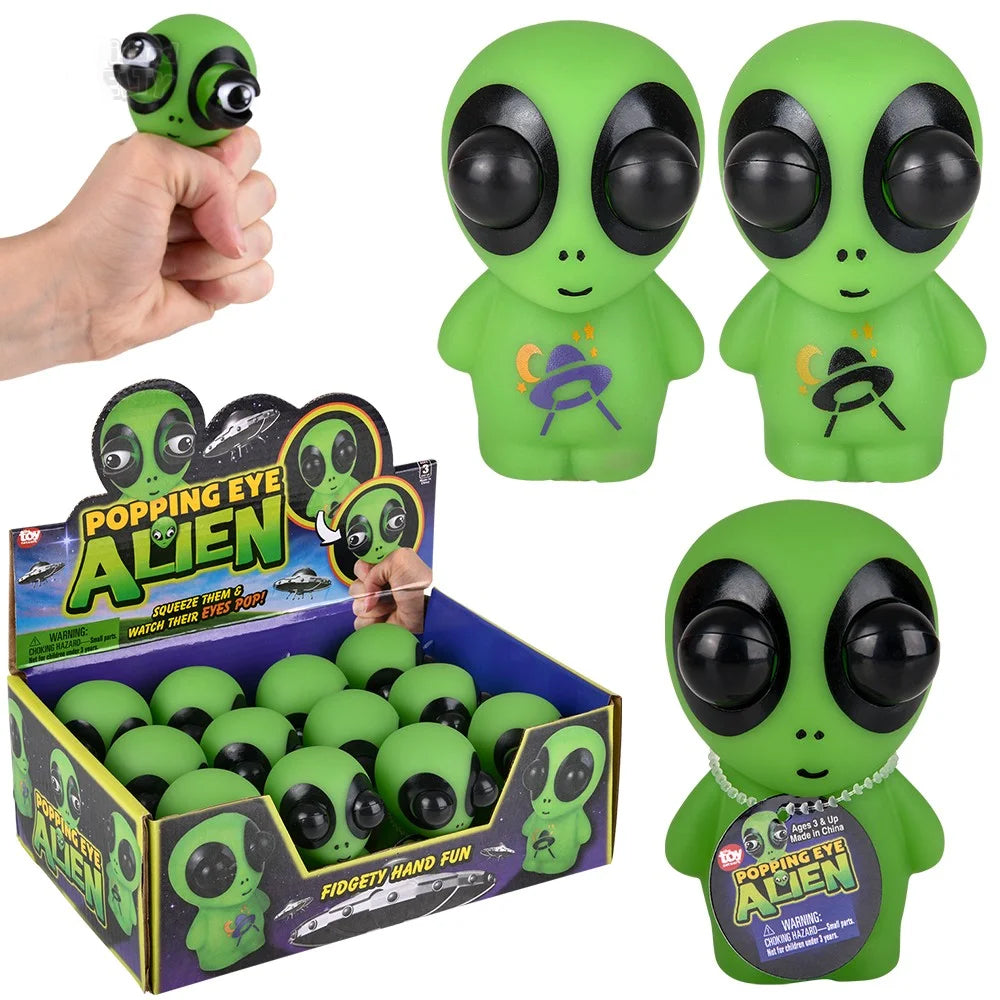 Popping Eye Alien - 3.33" (12PC)