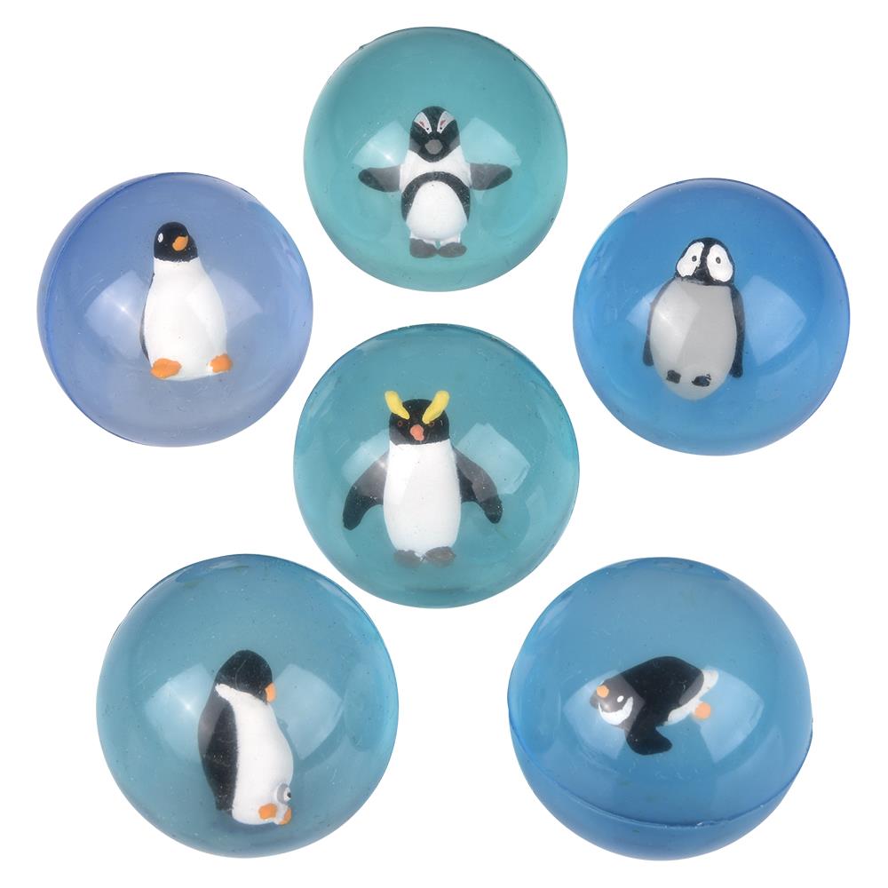 Penguin Hi-Bounce Balls - 1.75" (12PC)
