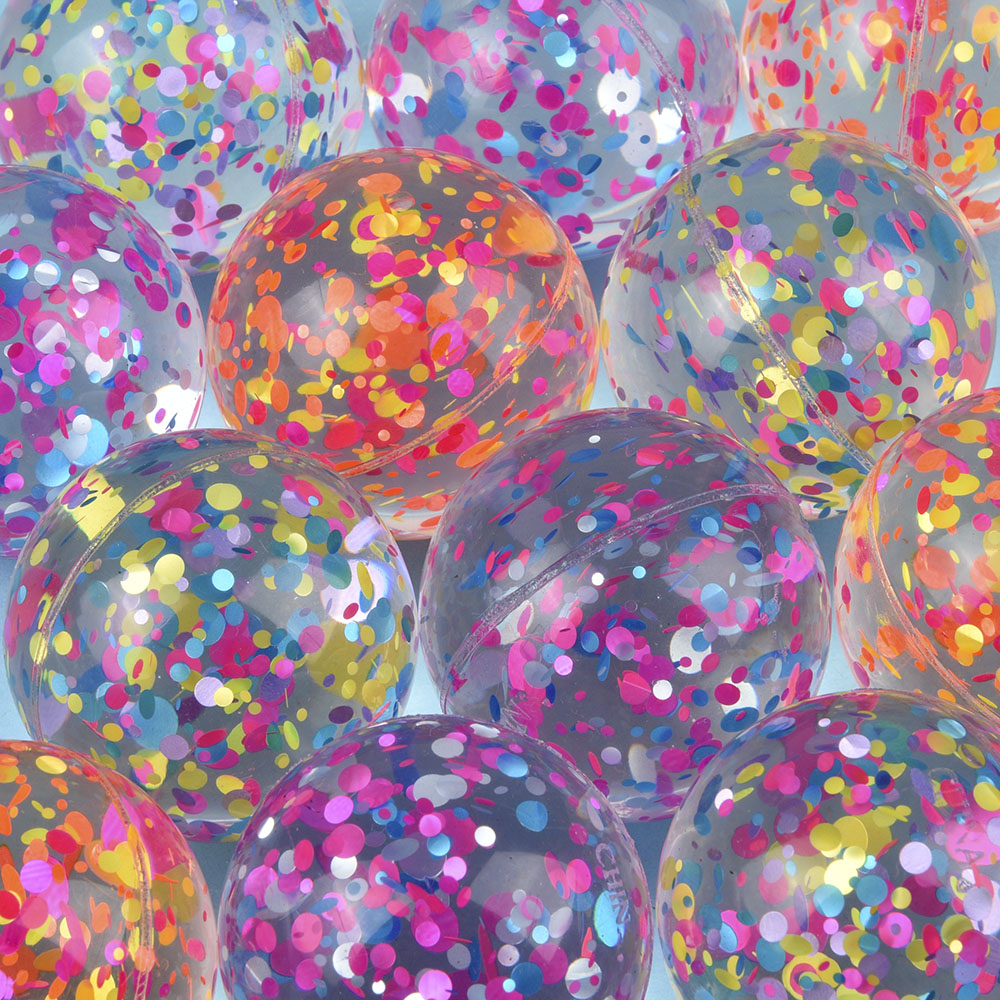 Sparkle Spot Hi-Bounce Ball - 1.75" (12PC)