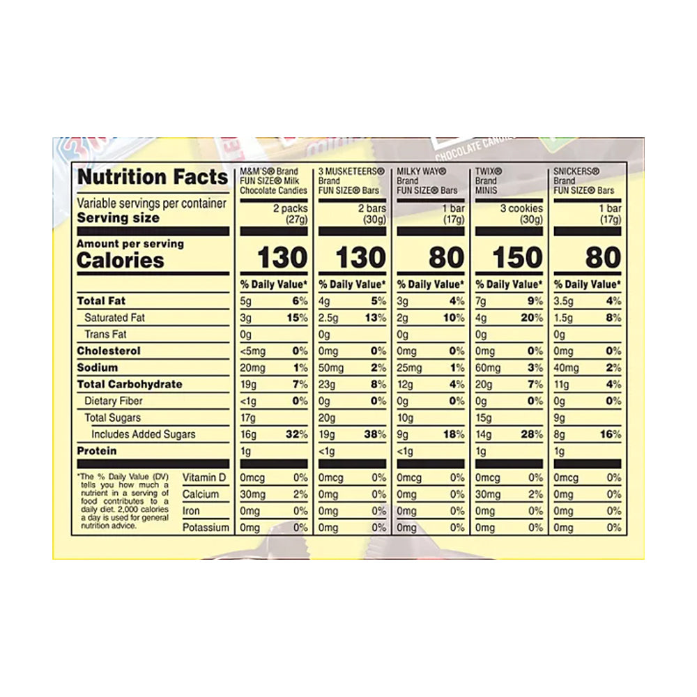 Mars Milk Chocolate Variety Pack Candy - (145PC)