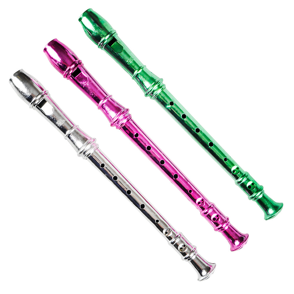 Metallic Flute -13" (12PC)