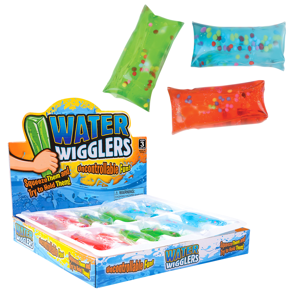 Mini Confetti Water Wiggler - 2" (12PC)