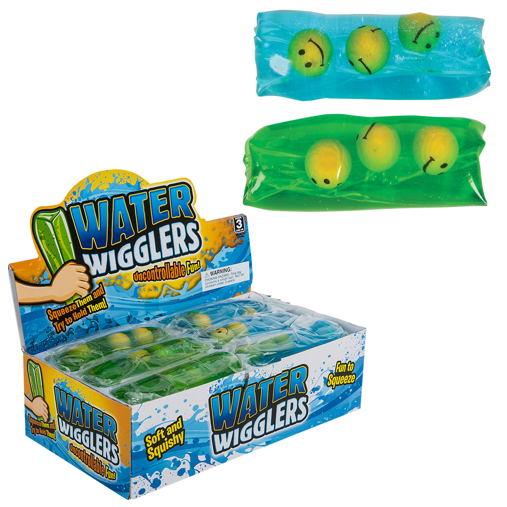 Smiley Face Water Wiggler - 4.75" (12PC)