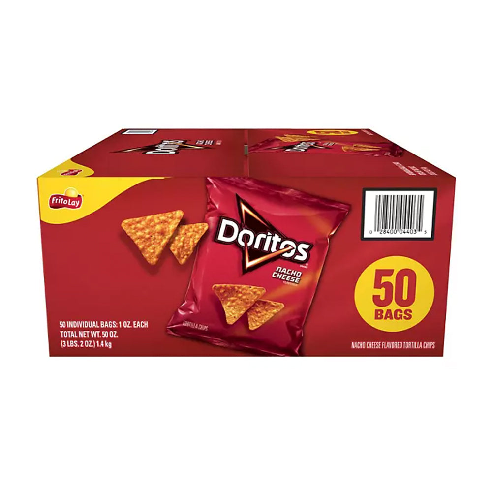 Doritos Nacho Cheese Tortilla Chips, 1 oz. - (50PC)