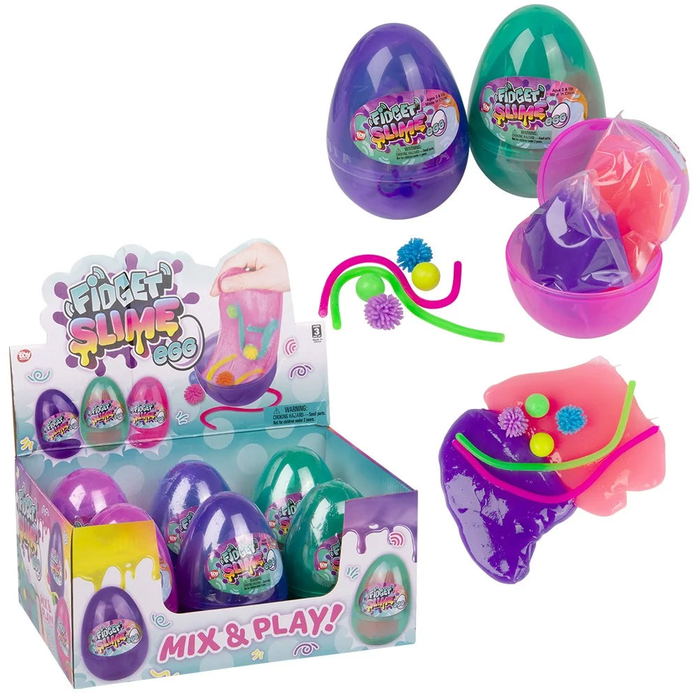 Fidget Slime Egg - 4.75" (Case Pack Quantity: 6) $8.66 per piece