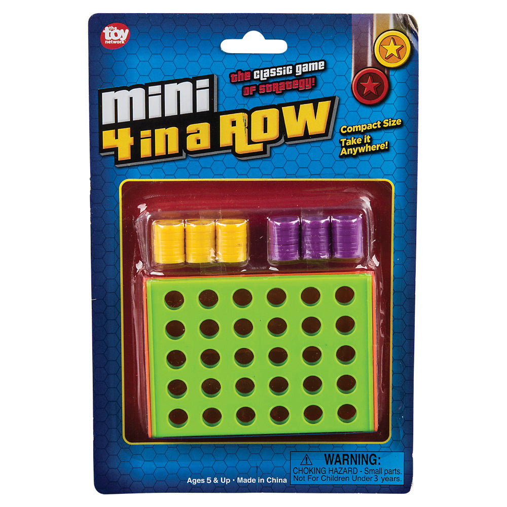 Four In A Row Game 4" (Case Pack Quantity: 12) $2.50 per piece