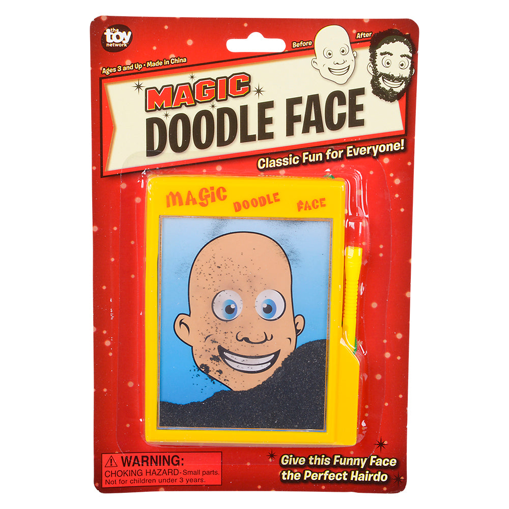 Doodle Face 5"x6" - (Case Pack Quantity: 12) $2.30 per piece