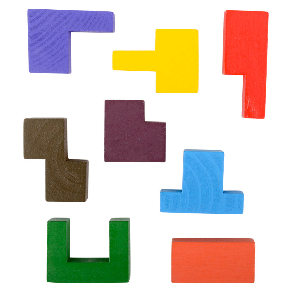 Wooden Tangram Puzzles- 4" (Case Pack Quantity: 24) $2.83 per piece