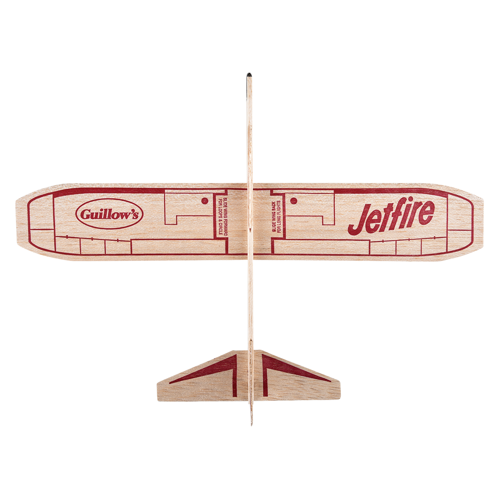 Balsa Wood Jetfire Glider 12" (48 PC)