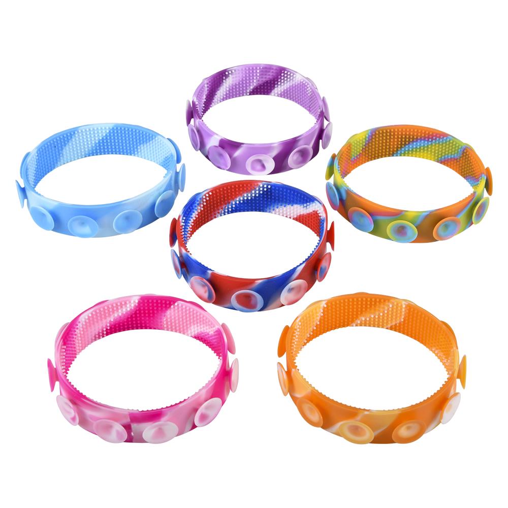 Tie Dye Suction Band -8.5" (Case Pack Quantity: 24) $0.65 per piece