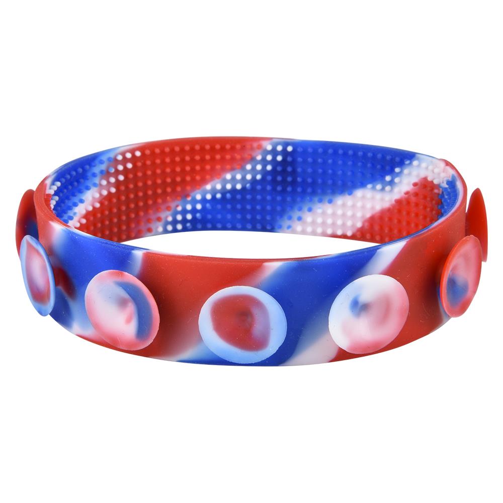 Tie Dye Suction Band -8.5" (Case Pack Quantity: 24) $0.65 per piece