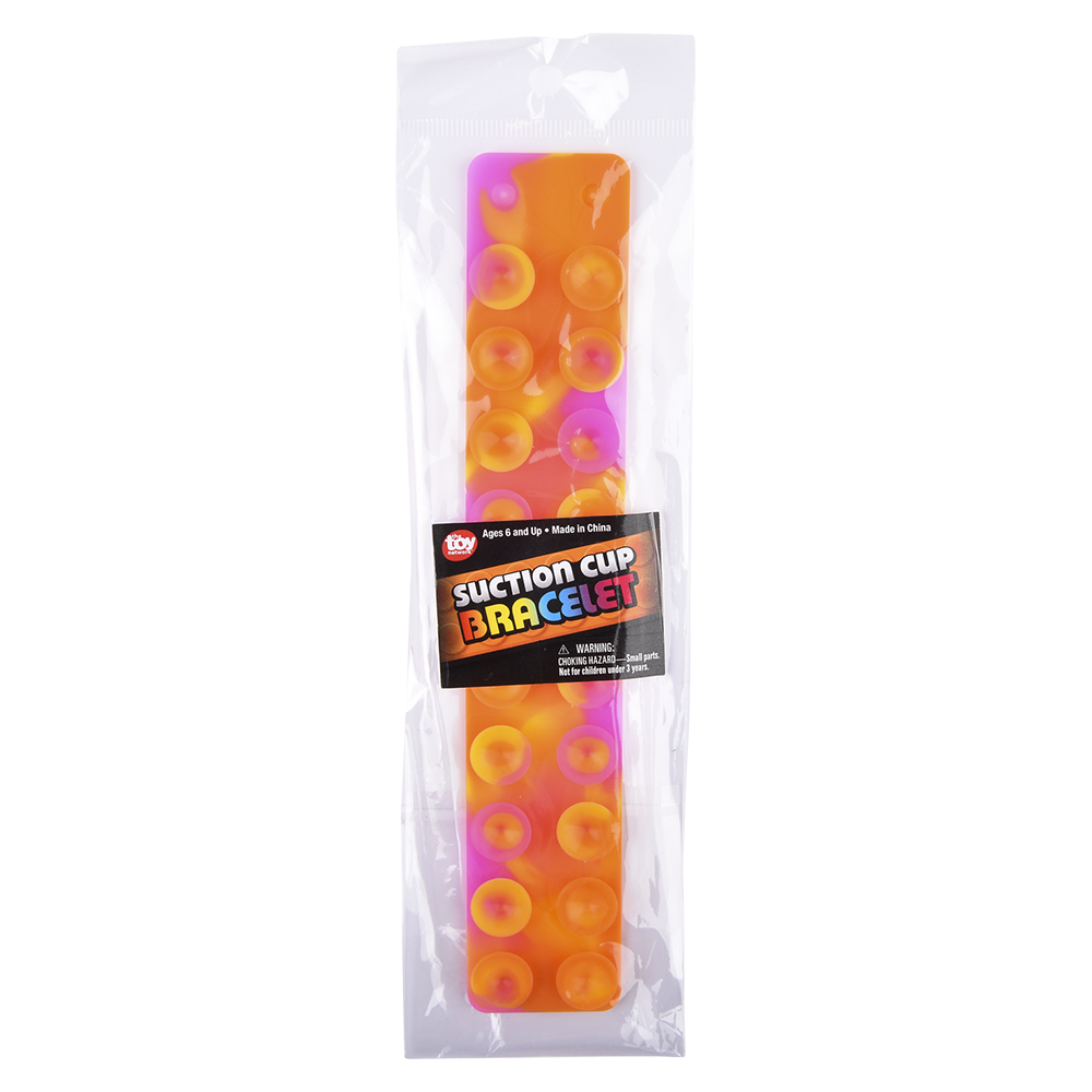 Suction Sticky Strips Silicone Bracelet - Tiedye (Case Pack Quantity: 24) $1.25 per piece