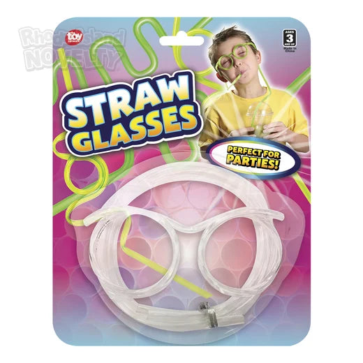 Drinking Straw Glasses (Case Pack Quantity: 12) $2.50 per piece