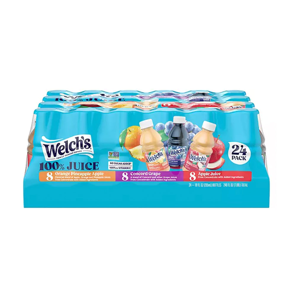 Welch's 100% Juice Variety Pack 10 fl. oz. - (24PC)
