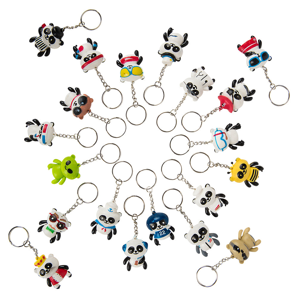 Panda Keychains - (20PC)