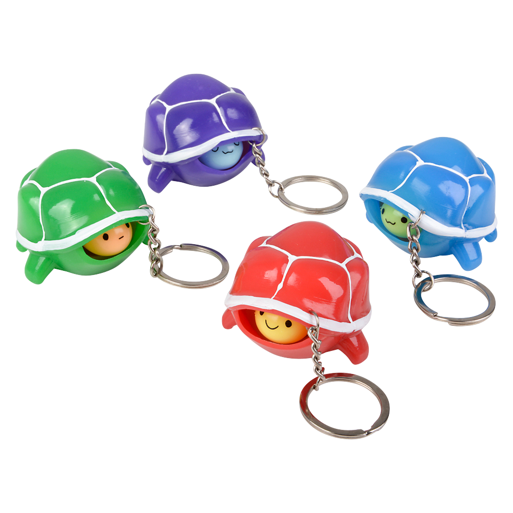 Pop Out Turtle Keychain (Case Pack Quantity: 24) $1.92 per piece