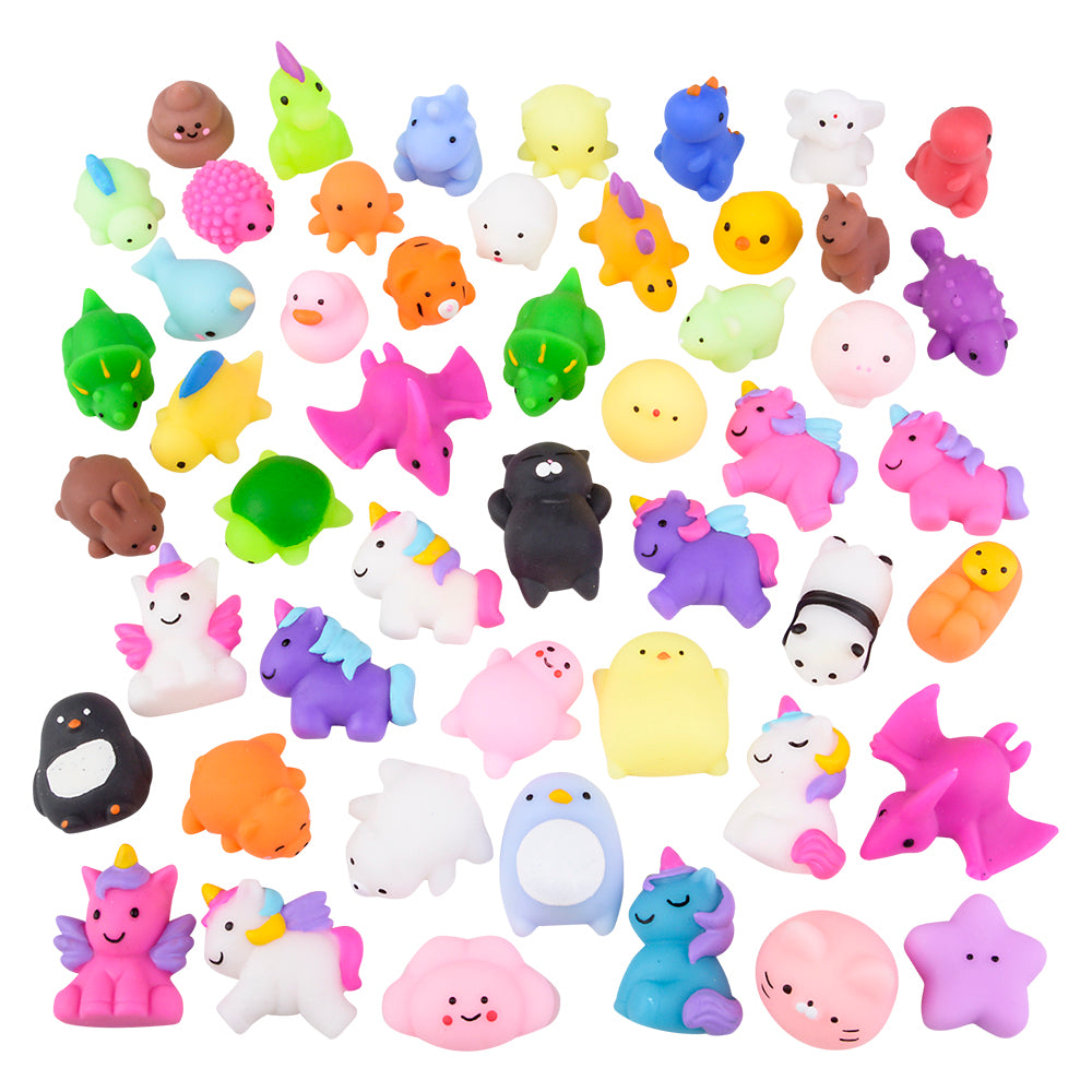 Mini Animal Squishies - (Case Pack Quantity: 50) $0.80 per piece