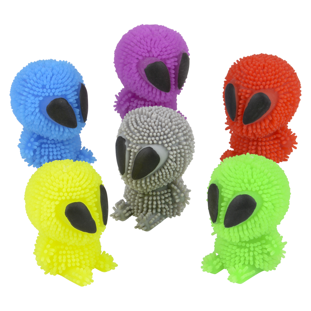 Mini Puffer Alien 1.75" - (Case Pack Quantity: 24) $1.25 per piece
