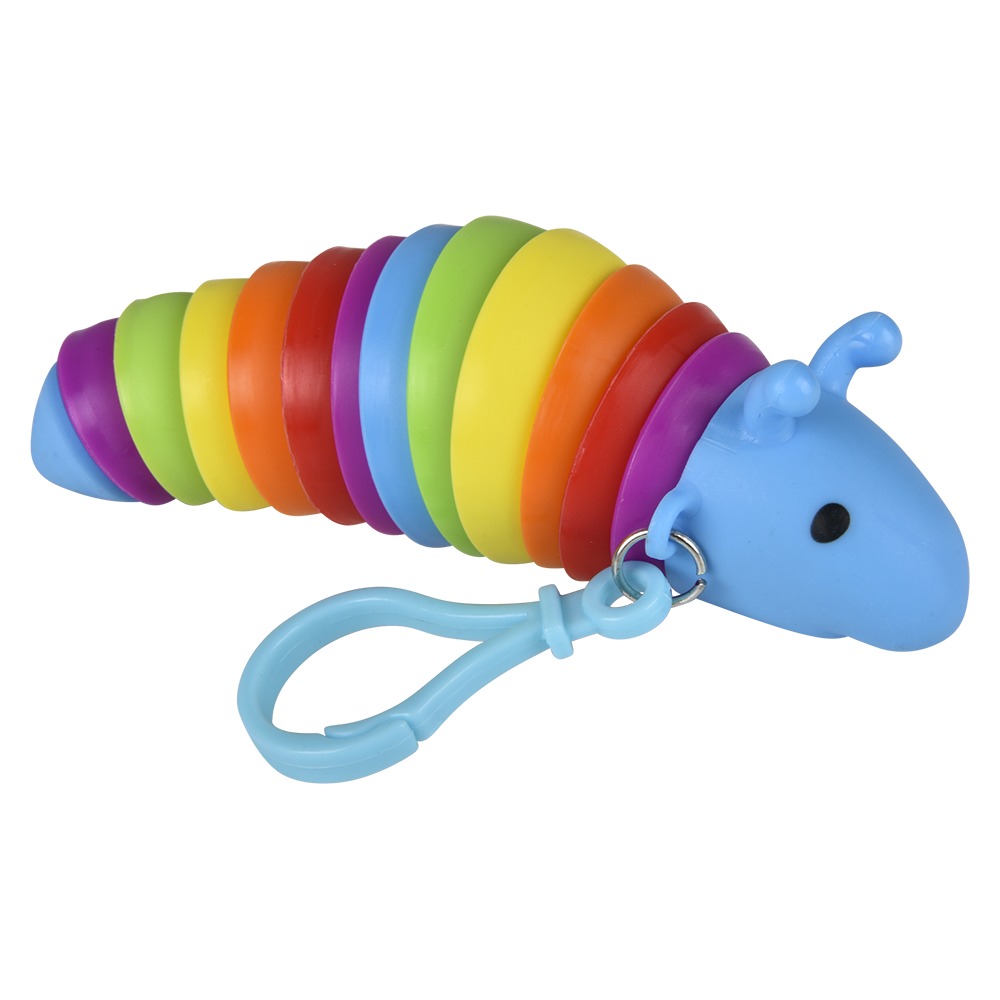 Sensory Wiggle Caterpillar Clip On 3.75" (Case Pack Quantity: 12) $2.50 per piece