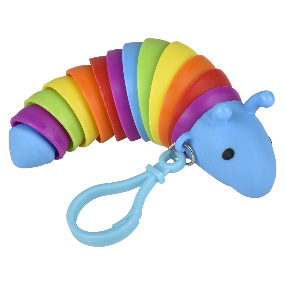 Sensory Wiggle Caterpillar Clip On 3.75" (Case Pack Quantity: 12) $2.50 per piece