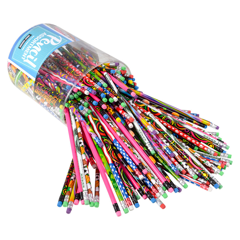 Pencils Fun Patterns - (Case Pack Quantity: 288) $0.23 per piece