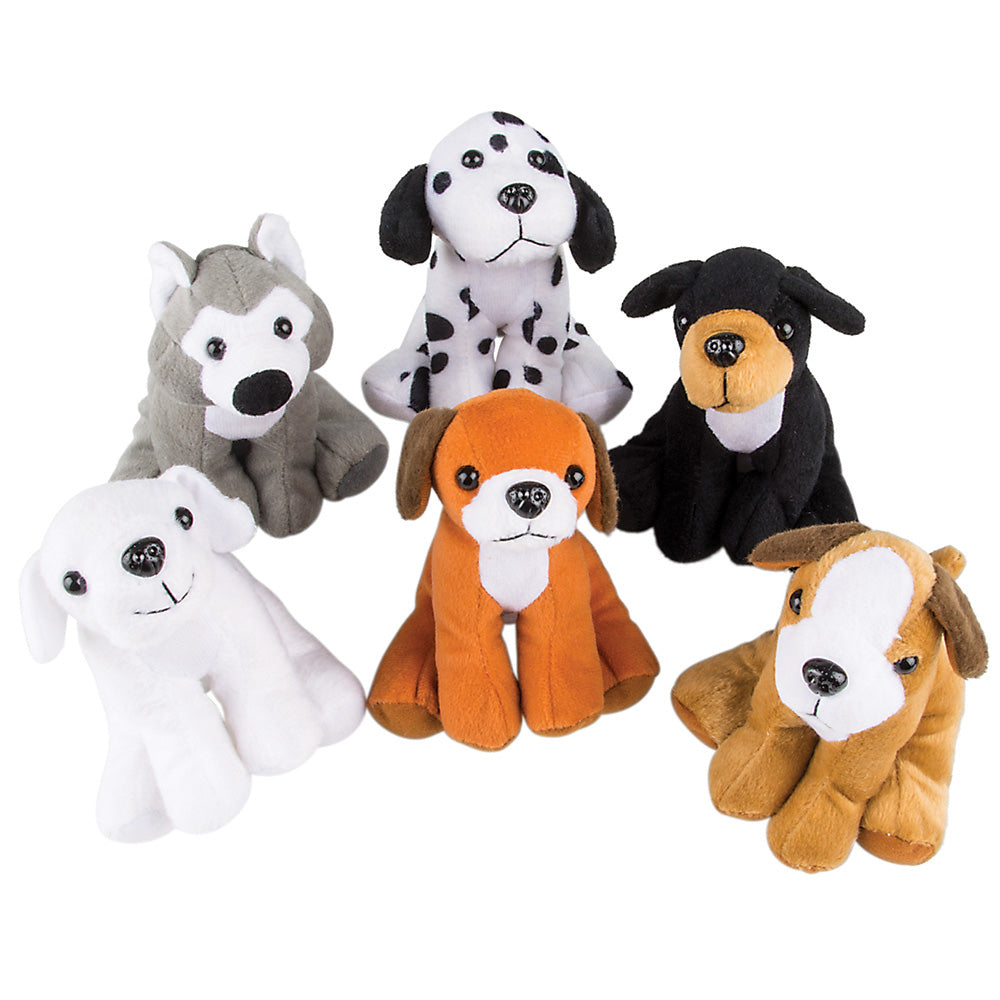Dog Plush Assortment - 5.5" (Case Pack Quantity: 12) $2.92 per piece