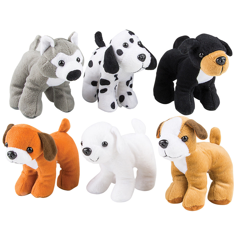 Dog Plush Assortment - 5.5" (Case Pack Quantity: 12) $2.92 per piece