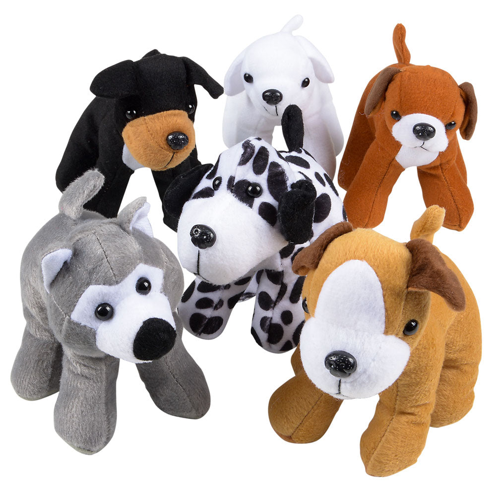 Dog Plush Assortment - 5.5" (Case Pack Quantity: 12) $2.92 per piece