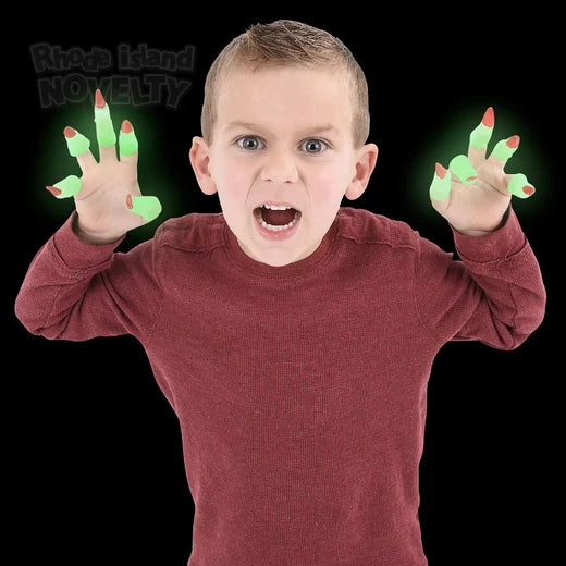 3"glow-In-Dark Martian Fingers (72PC)