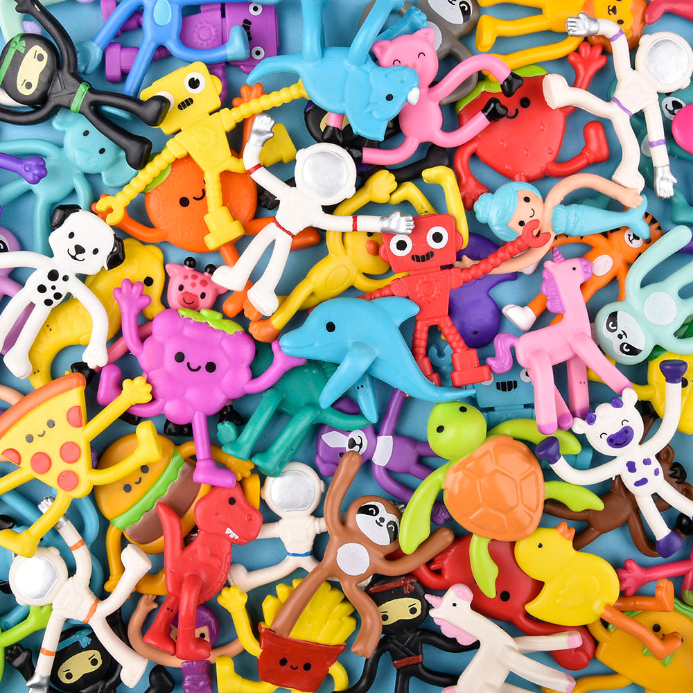 Mini Bendable Assortment - 2.25" (Case Pack Quantity: 72) $0.63 per piece