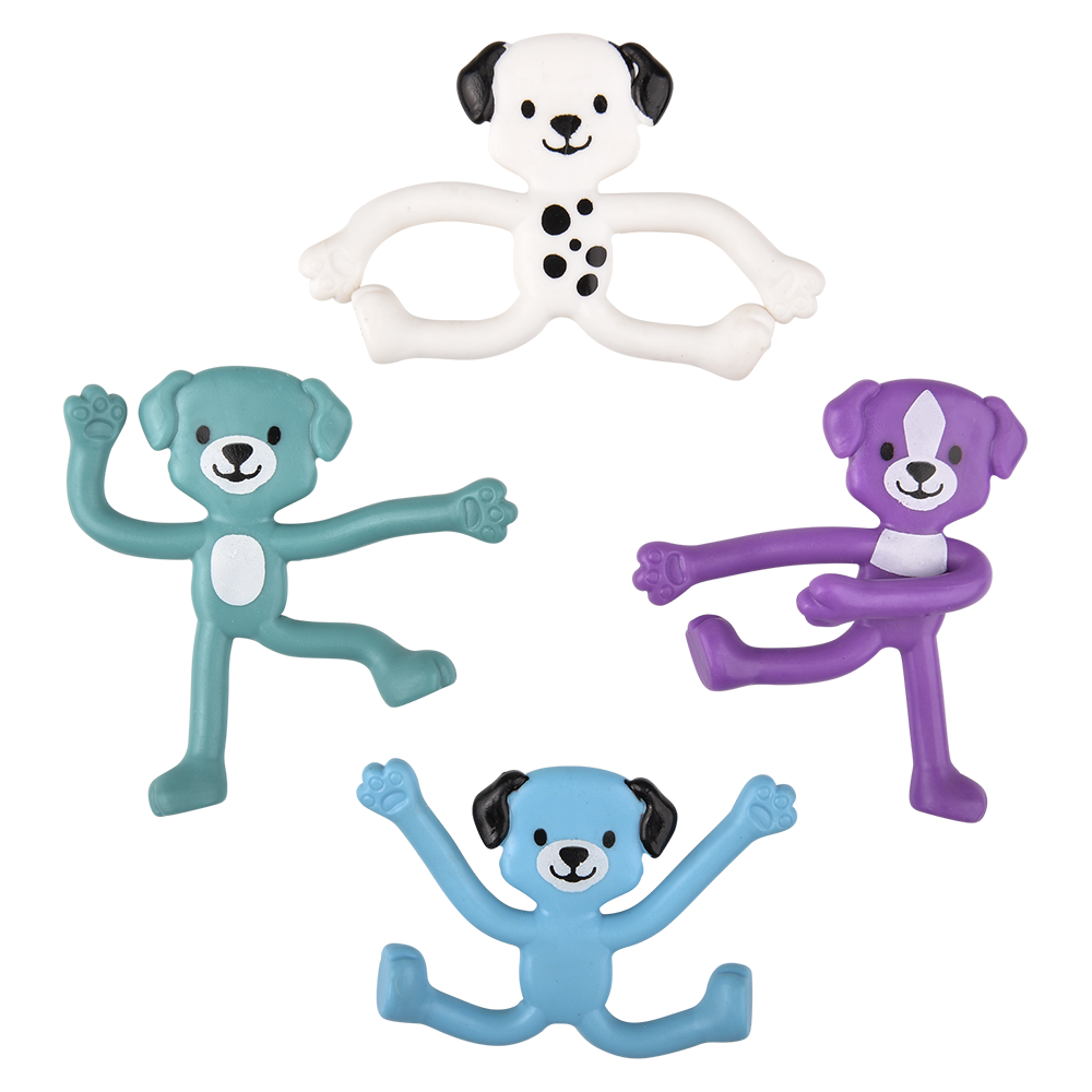 Mini Bendable Dog - 2.25" (48PC)