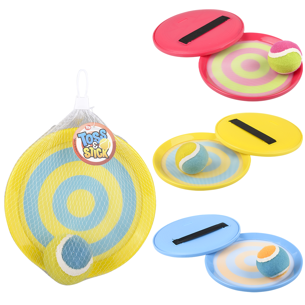 Toss And Stick Ball Game 8" - (Case Pack Quantity: 24) $0.16 per piece