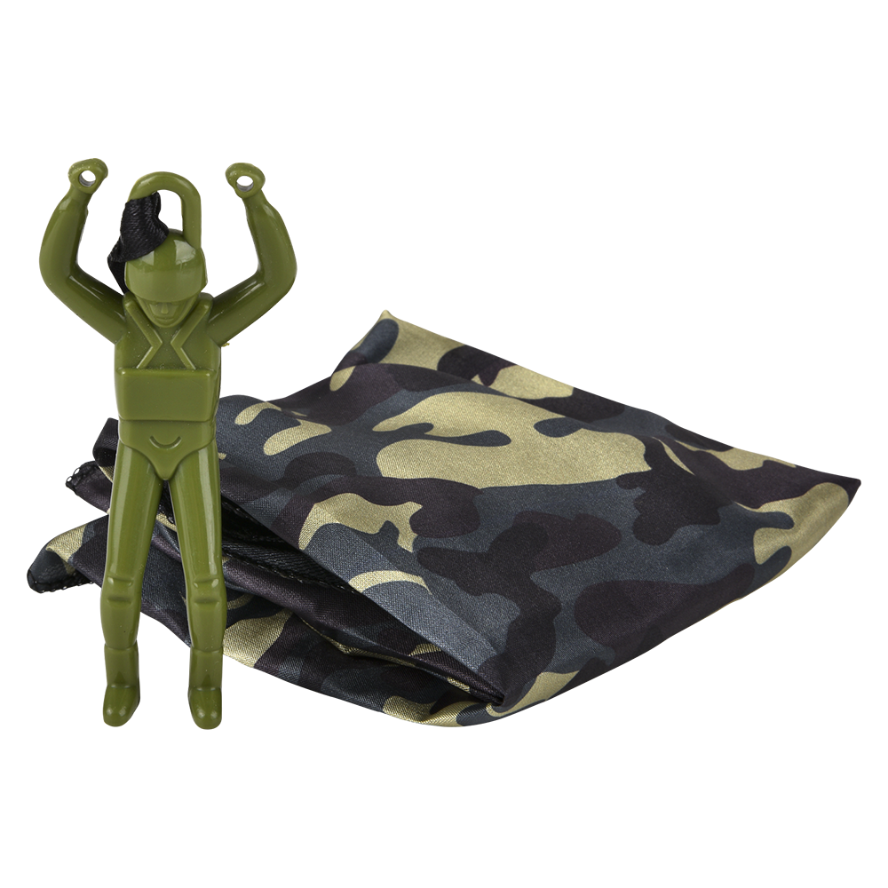 Camouflage Paratrooper 3.75" (12 PC)