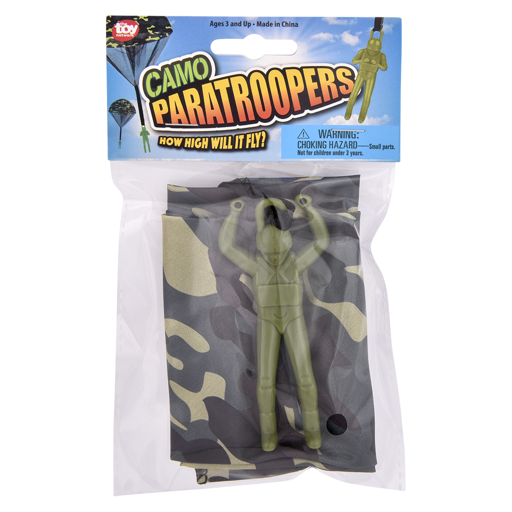 Camouflage Paratrooper 3.75" (12 PC)