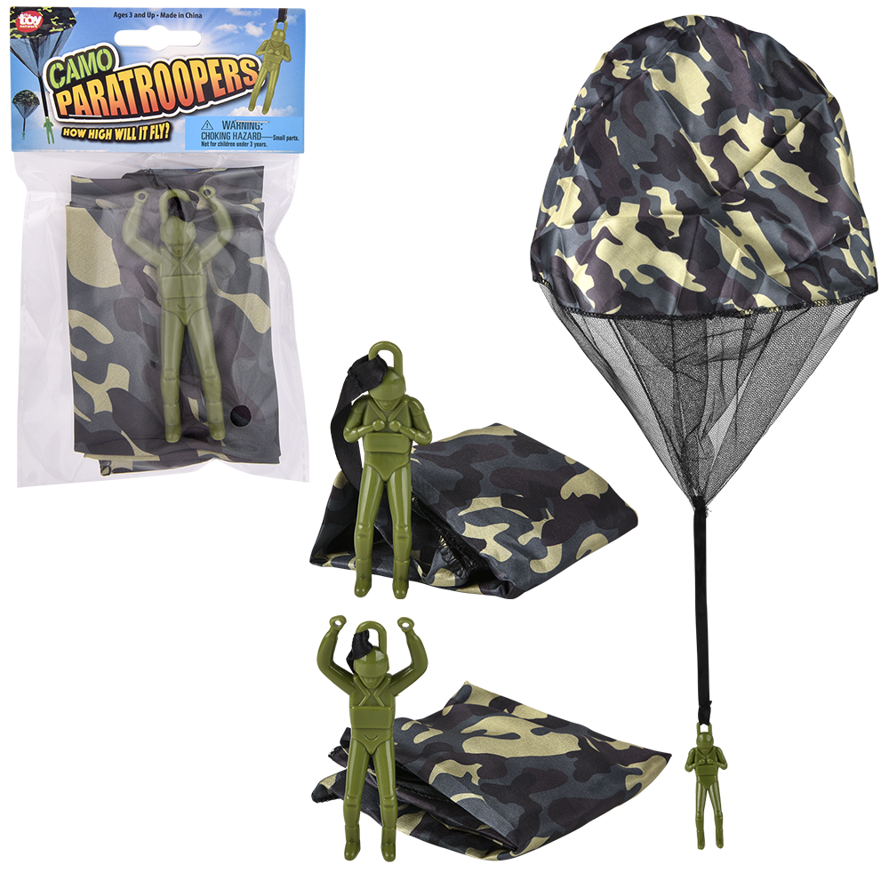 Camouflage Paratrooper 3.75" (12 PC)