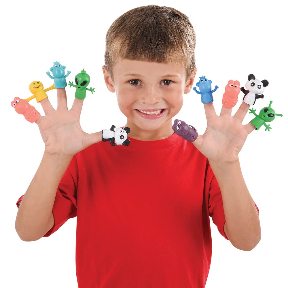 Finger Puppet Assortment 1.5"-2" 100 PCs