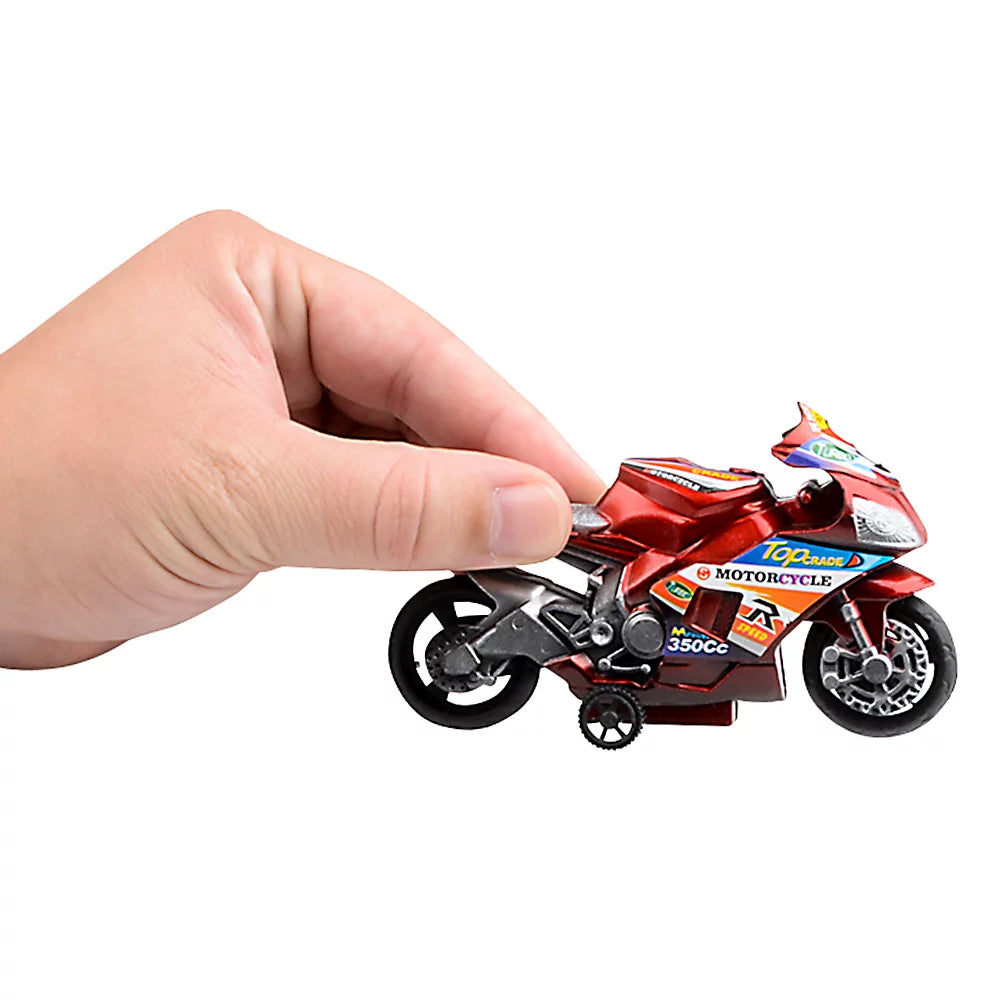 Pullback Motorcycles 4.25" - (Case Pack Quantity: 12) $1.42 per piece