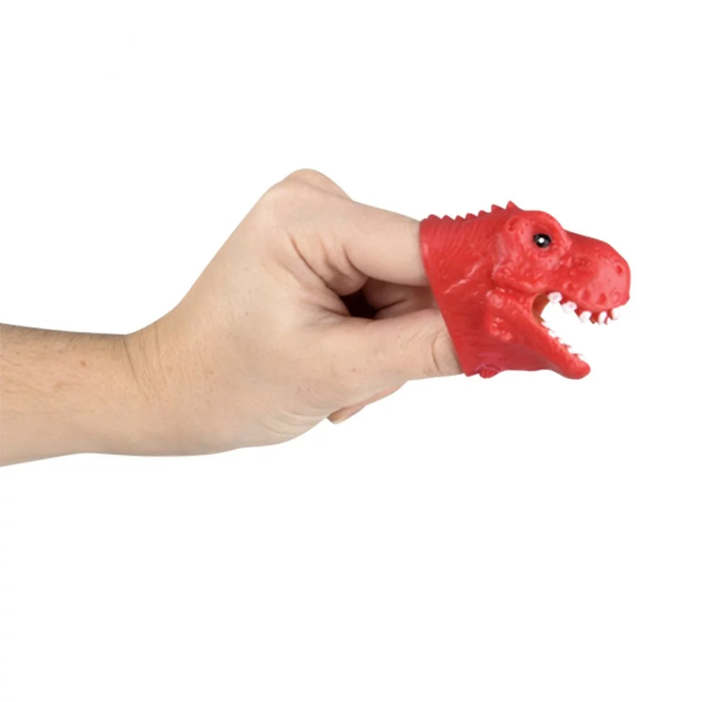 Stretchy Dinosaur Finger Puppet 2" (24 PC)