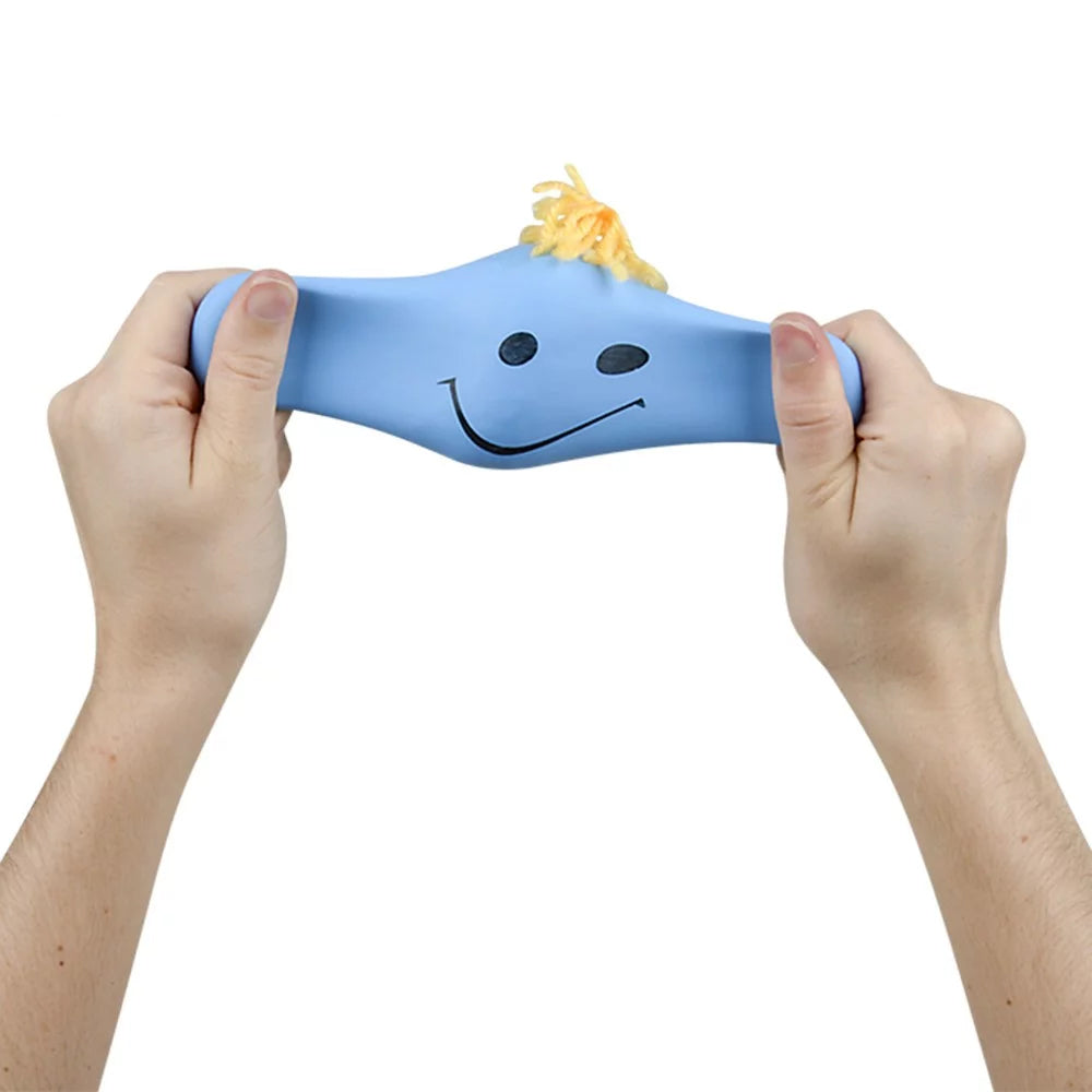 Smiley Stretch Ball 3" - (12PC)