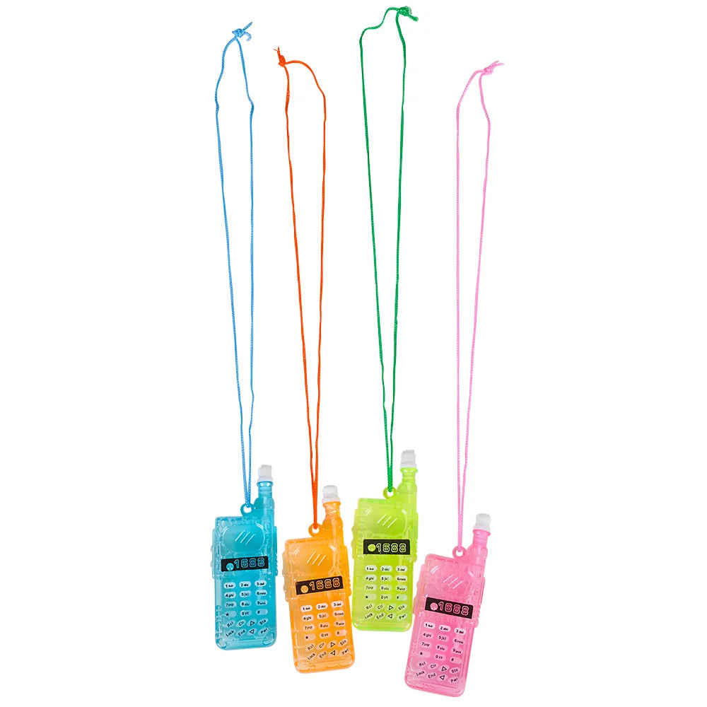 Cellphone Bubble Necklace 4" - (12PC)