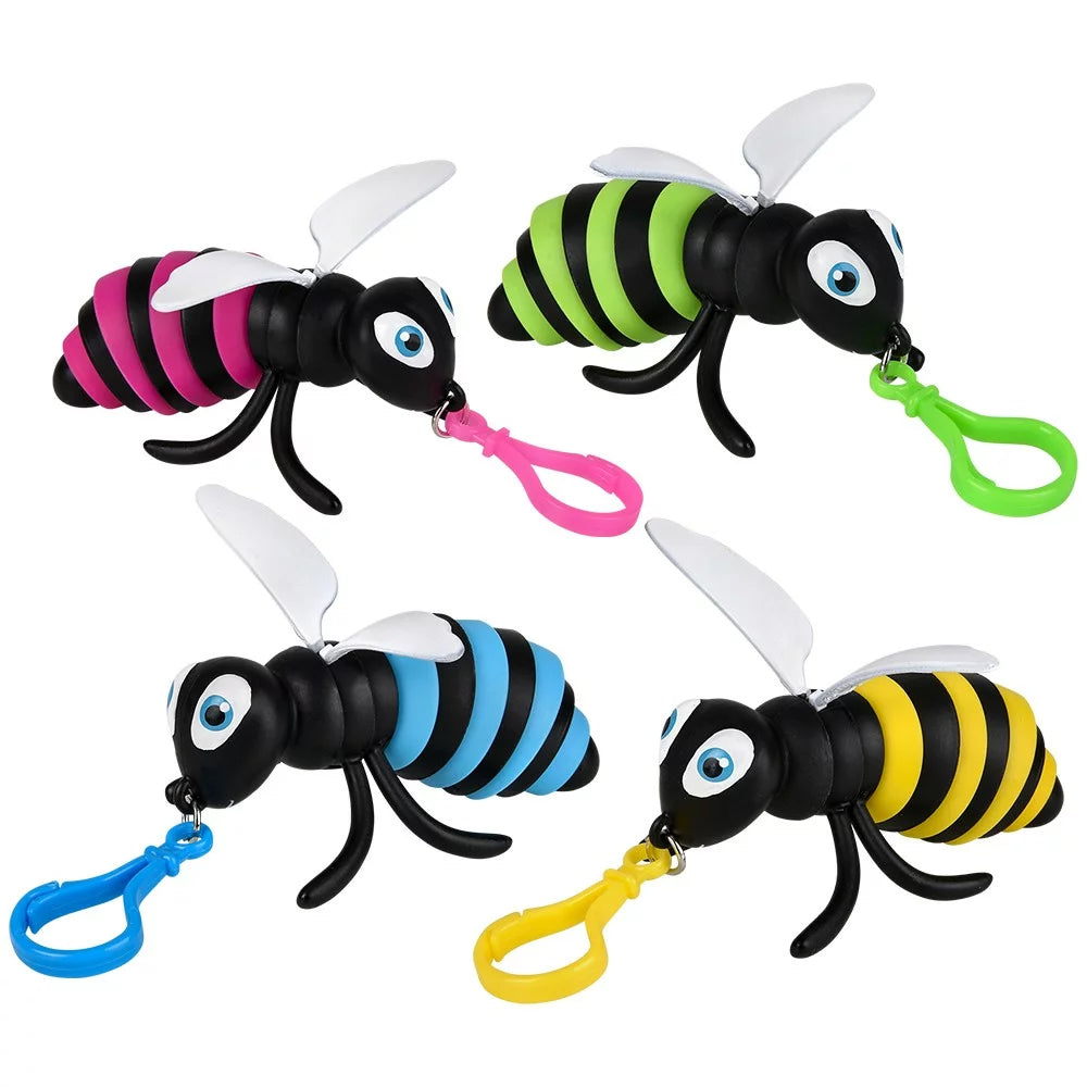 Wiggle Sensory Bee Clip On 4" (Case Pack Quantity: 12) $2.50 per piece