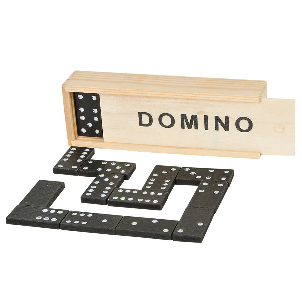 Domino 28pc Set In Wooden Box (12 PC)