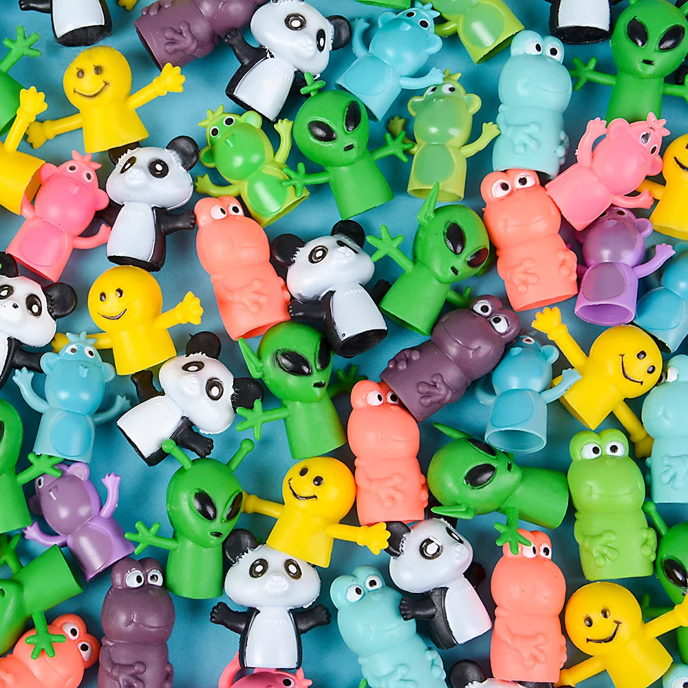 Finger Puppet Assortment 1.5"-2" 100 PCs