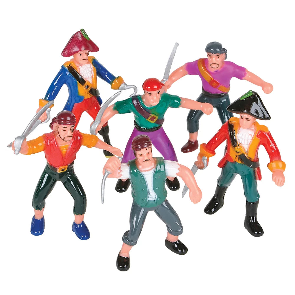 Pirate Figures - (Case Pack Quantity: 12) $1.50 per piece
