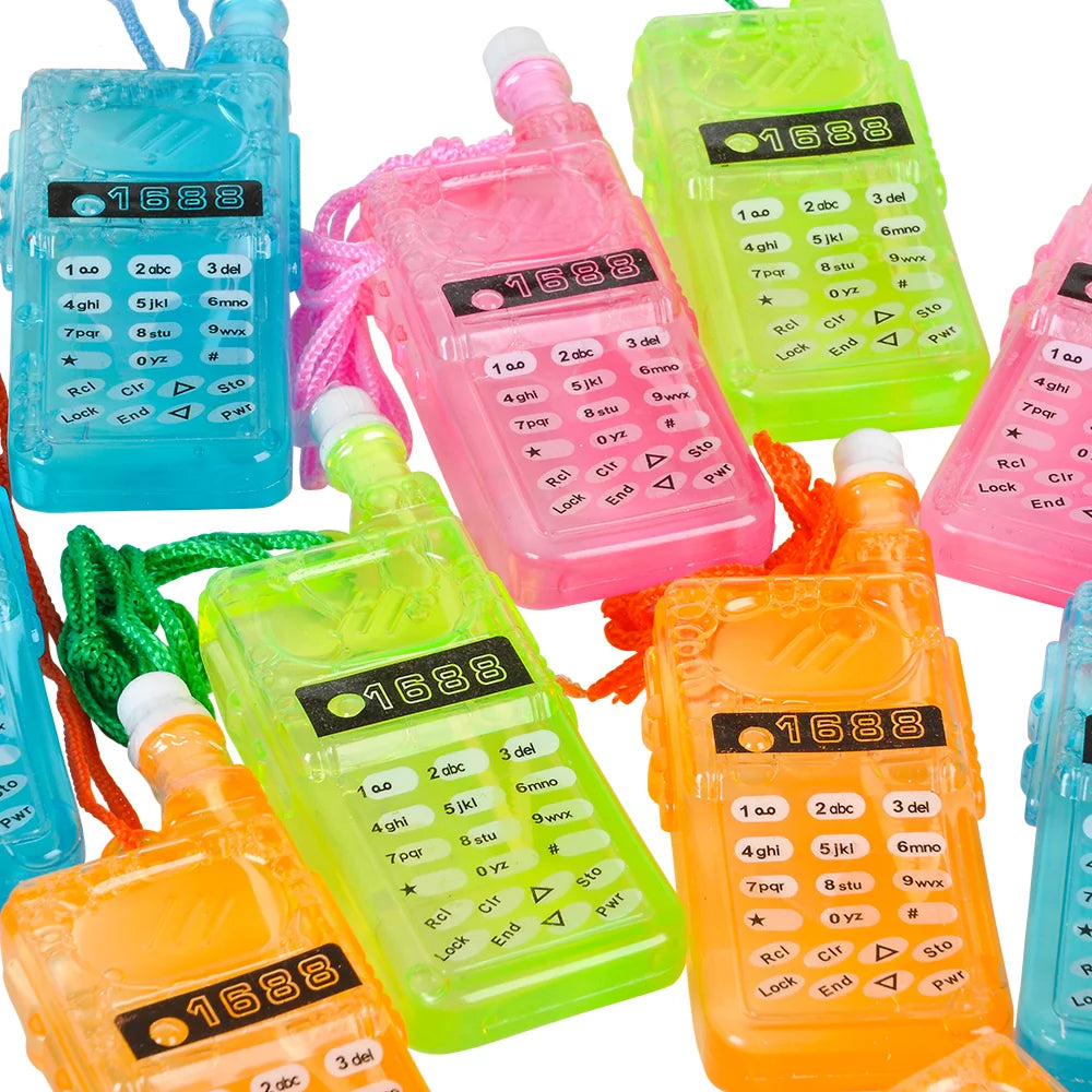Cellphone Bubble Necklace 4" - (12PC)