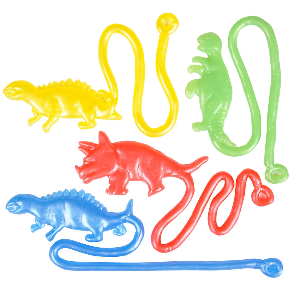 Sticky Dinosaurs - (Case Pack Quantity: 12) $0.33 per piece